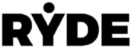 RYDE trademark