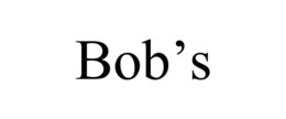 BOB'S trademark