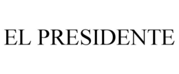 EL PRESIDENTE trademark