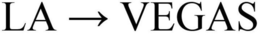 LA VEGAS trademark
