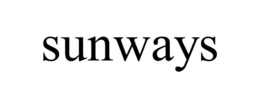 SUNWAYS trademark