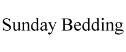 SUNDAY BEDDING trademark