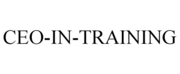 CEO-IN-TRAINING trademark