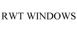 RWT WINDOWS trademark