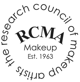 RCMA MAKEUP EST. 1963 - THE RESEARCH COUNCIL OF MAKEUP ARTISTS trademark