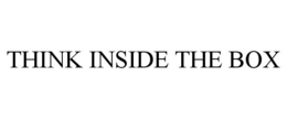 THINK INSIDE THE BOX trademark