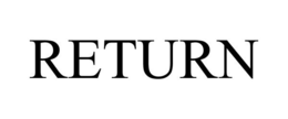 RETURN trademark