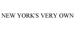 NEW YORK'S VERY OWN trademark