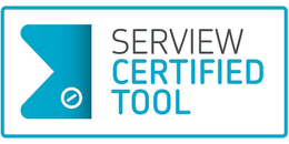 SERVIEW CERTIFIED TOOL trademark