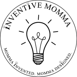INVENTIVE MOMMA MOMMA INVENTED. MOMMA DESIGNED. trademark