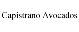 CAPISTRANO AVOCADOS trademark