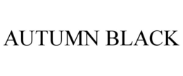 AUTUMN BLACK trademark