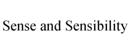 SENSE AND SENSIBILITY trademark