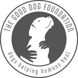 THE GOOD DOG FOUNDATION DOGS HELPING HUMANS HEAL trademark