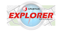 SPARTAN EXPLORER BUILT BY SCANPROBE trademark