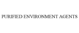 PURIFIED ENVIRONMENT AGENTS trademark