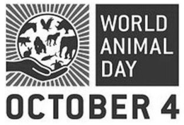 WORLD ANIMAL DAY OCTOBER 4 trademark