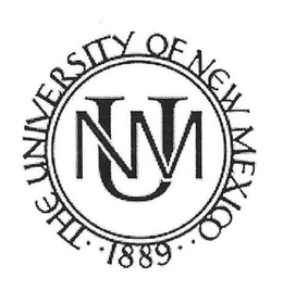 NMU THE UNIVERSITY OF NEW MEXICO UNM ··1889 ·· trademark