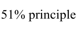 51% PRINCIPLE trademark