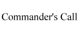 COMMANDER'S CALL trademark