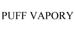 PUFF VAPORY trademark