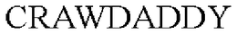 CRAWDADDY trademark