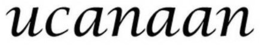 UCANAAN trademark