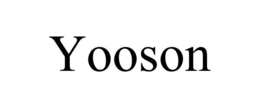 YOOSON trademark