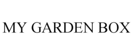 MY GARDEN BOX trademark