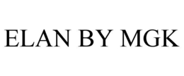 ELAN BY MGK trademark