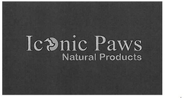 ICONIC PAWS NATURAL PRODUCTS trademark