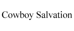 COWBOY SALVATION trademark