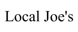 LOCAL JOE'S trademark