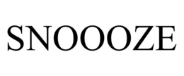 SNOOOZE trademark