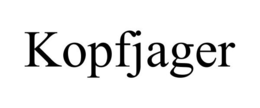 KOPFJAGER trademark