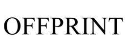 OFFPRINT trademark