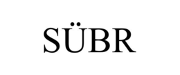 SÜBR trademark
