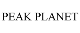 PEAK PLANET trademark