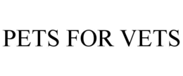 PETS FOR VETS trademark