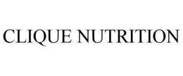 CLIQUE NUTRITION trademark