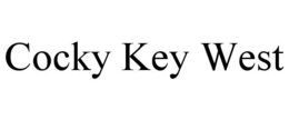 COCKY KEY WEST trademark