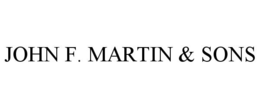 JOHN F. MARTIN & SONS trademark