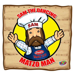 SAM THE DANCING MATZO MAN SAM THE MATZOMAN TOYVEY TOYS FAMILY TRADITIONS FOR EVERYONE trademark
