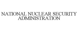 NATIONAL NUCLEAR SECURITY ADMINISTRATION trademark