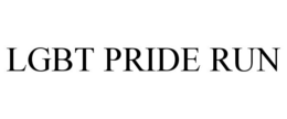 LGBT PRIDE RUN trademark