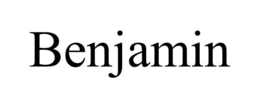 BENJAMIN trademark