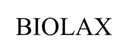 BIOLAX trademark
