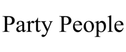 PARTY PEOPLE trademark