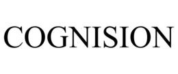 COGNISION trademark