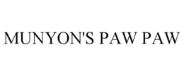 MUNYON'S PAW PAW trademark